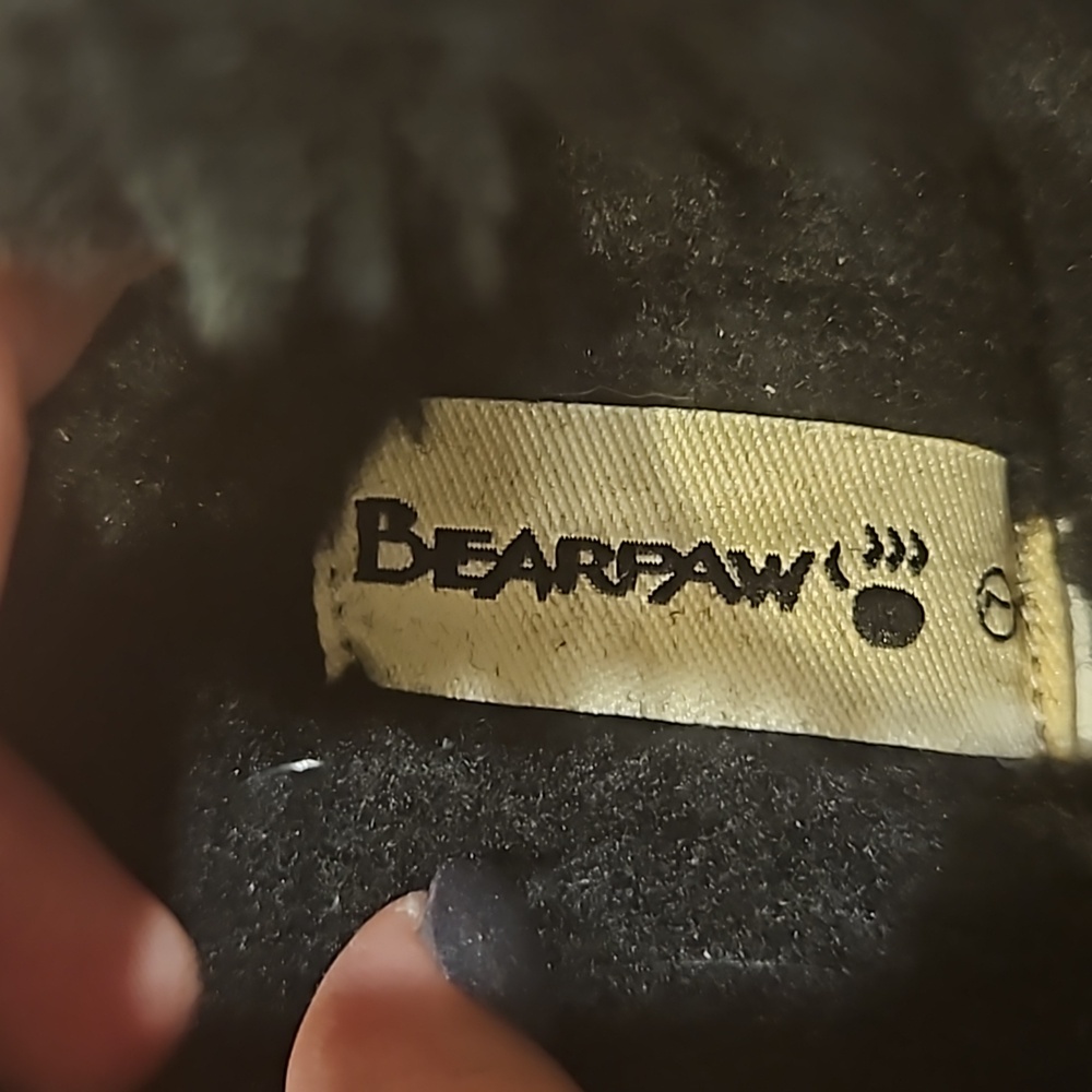 Bearpaw Fleece Lined Wedge Boots - Picture 4 of 5